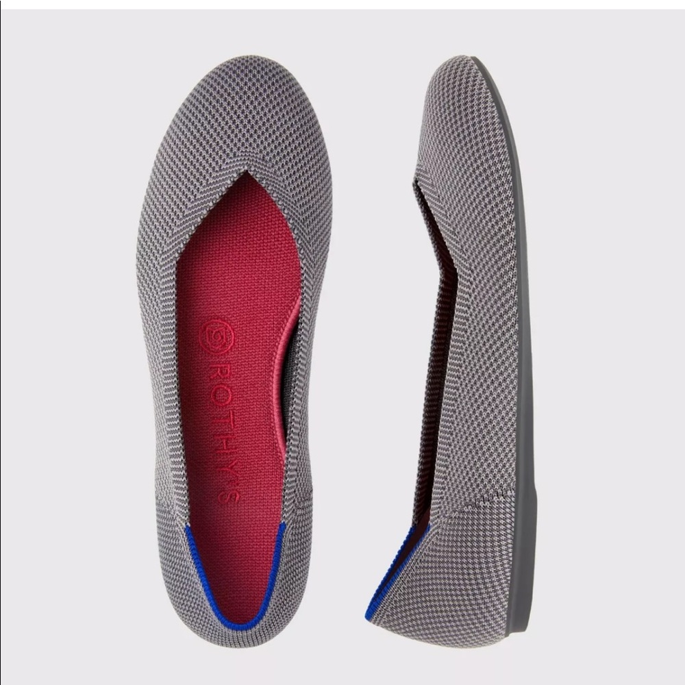 Rothy’s size 8 gray flats